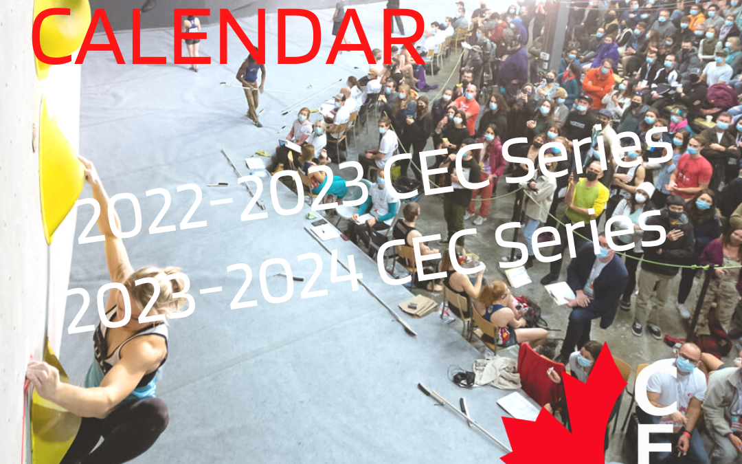 CEC Series Calendar